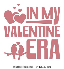 In my valentine era with love bird