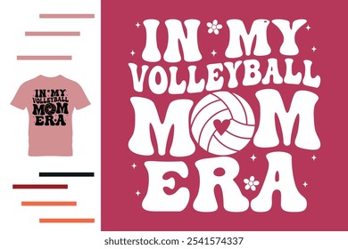 No meu voleibol mãe era t shirt design 