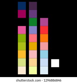 My Wedhas Pop art Portrait color palette