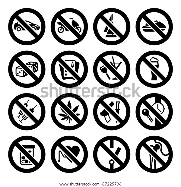 
My works (vectors) in this
series:
http://www.shutterstock.com/sets/74733-set-prohibited-symbols-black.html?rid=512323