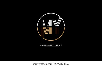 Monogramm meines abstrakten YM-Logos