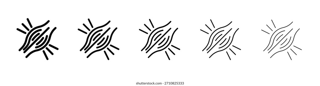 Myalgie Icon Design, Logo, App, UI. Vektorgrafik, EPS