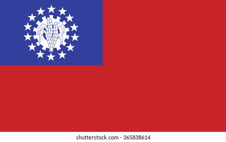 Myanmar - Burma flag