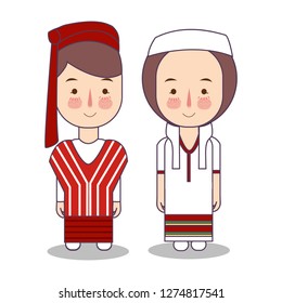 Myanmar Traditional Girl Stock Illustrations, Images & Vectors ...