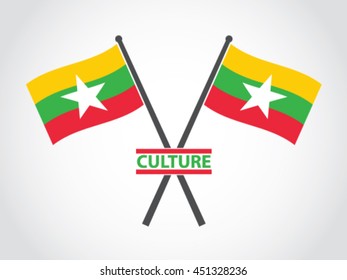 Myanmar Emblem Culture