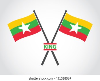 Myanmar Emblem King