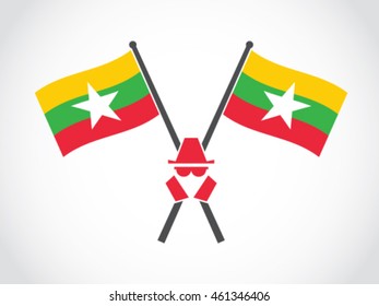 Myanmar Emblem Undercover