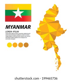 Myanmar geometric concept design