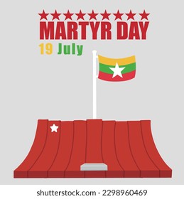 Myanmar Martyr Day, Burma, Asia