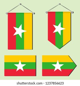Myanmar national flag