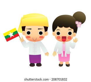 1,751 Myanmar cartoon Images, Stock Photos & Vectors | Shutterstock