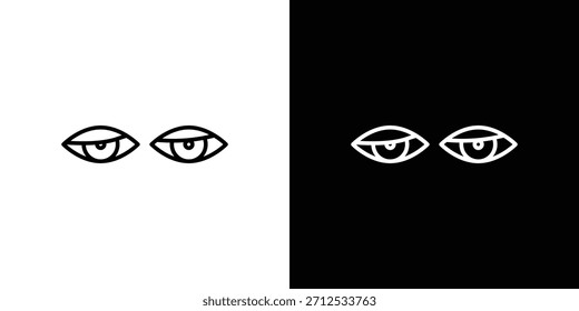 Icono de miastenia grave. Símbolo plano simple. Ilustración de pictograma de contorno negro perfecto