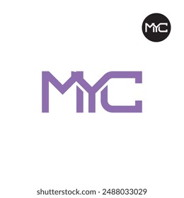 MYC Logo Letter Monogram Design