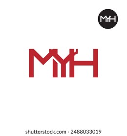 MYH Logo Letra Monograma Diseño
