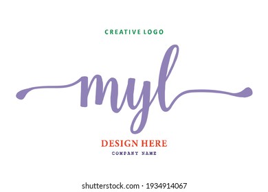 MYL lettering logo is simple, easy to understand and authoritative