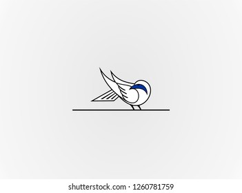 Myna Bali Ilustration Vector