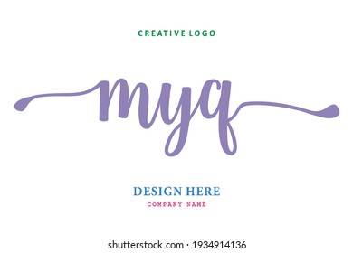 MYQ lettering logo is simple, easy to understand and authoritative