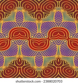 MyRealHoliday : Abstract background with seamless texture in beautiful red purple green colors