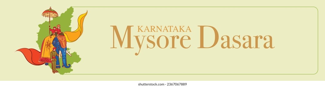 mysore dasara color creative poster design