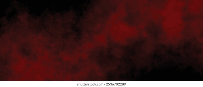 Mysterious Abstract Smoky Background with Intense Red and Black Gradient, Ideal for Creating a Powerful and Eerie Atmosphere
