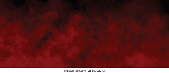 Mysterious Abstract Smoky Background with Intense Red and Black Gradient, Ideal for Creating a Powerful and Eerie Atmosphere
