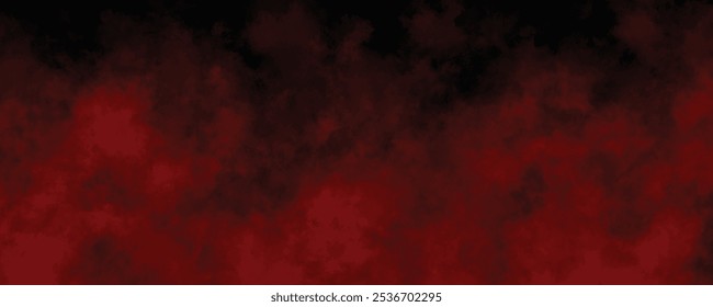 Mysterious Abstract Smoky Background with Intense Red and Black Gradient, Ideal for Creating a Powerful and Eerie Atmosphere
