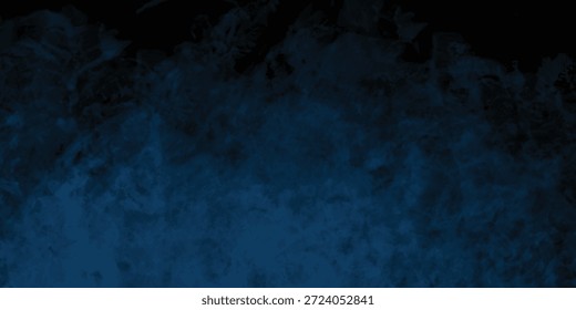 Superficie Abstractas misteriosa con neblina azul profunda y Gradientes suaves