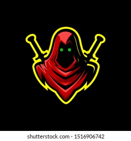 The mysterious assassin logo, and ready for battle.