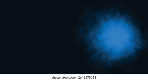 Mysterious Blue Cloud Texture with Digital Shadow Accents

