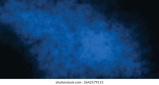 Mysterious Blue Cloud Texture with Digital Shadow Accents

