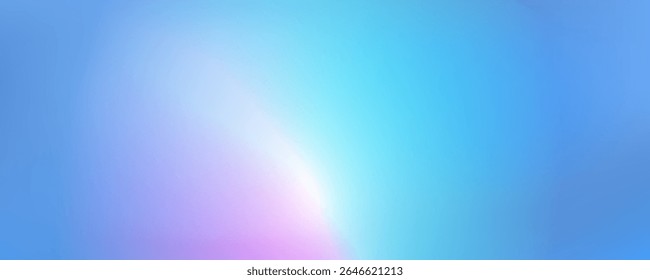 Misterioso azul e verde gradiente abstrato vetor de fundo ilustração como luz de lente flare.