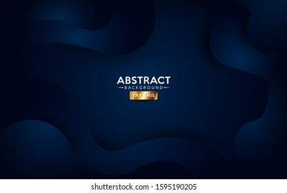 Mysterious dark abstract blue background.