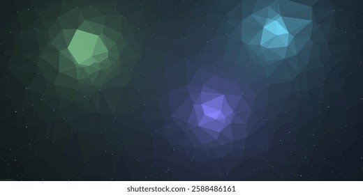 Mysterious floating polyhedral structures in space