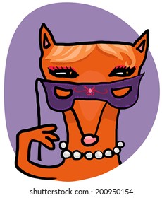 Mysterious fox