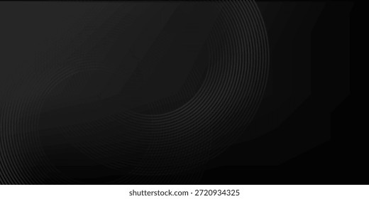 Fundo preto fosco misterioso com texturização áspera sutil ideal para conceitos de design minimalista, vetor, eps 10.    