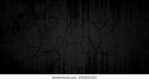 Mysterious Matte Black Background with Subtle Rough Texturing Ideal for Minimalistic Design Concepts
