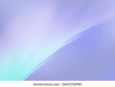 Mysterious purple and green gradient abstract vector background illustration.