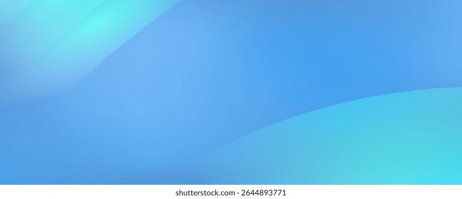 Mysterious purple and green gradient abstract vector background illustration like aurora.