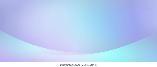 Mysterious purple and green gradient abstract vector background illustration.