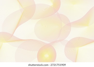 Mysterious warm color background with overlapping abstract spiral shapes