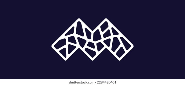 Mysterium Network cryptocurrency MYST Token, Cryptocurrency logo on isolated background with text.