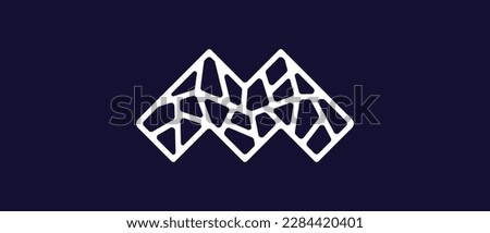 Mysterium Network cryptocurrency MYST Token, Cryptocurrency logo on isolated background with text.