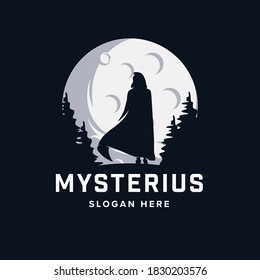 Mysterius Man Logo Design Template