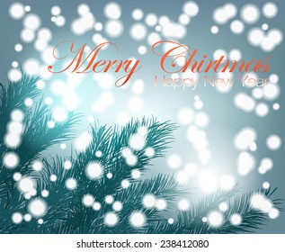 Mystery of the Christmas tree and snowfall