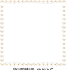 Mystic eye frame. Colorful childish template. Vector celestial prediction eye on white background