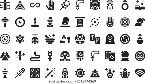Mystic icons High-Quality Vector Icons Collection with Editable Stroke. Ideal for Professional and Creative Projects. - Powered by Shutterstock - Get 15% off with code: PIKWIZARD15
