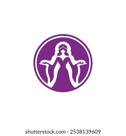 Mystic magical lady logo for sale.