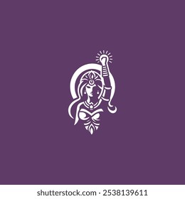 Mystic magical lady logo for sale.