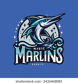 Mystic Marlins Logo design from Proanto Design