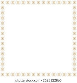 Mystic tribal eye frame. Vector celestial prediction eye template for your text. Eye of Providence